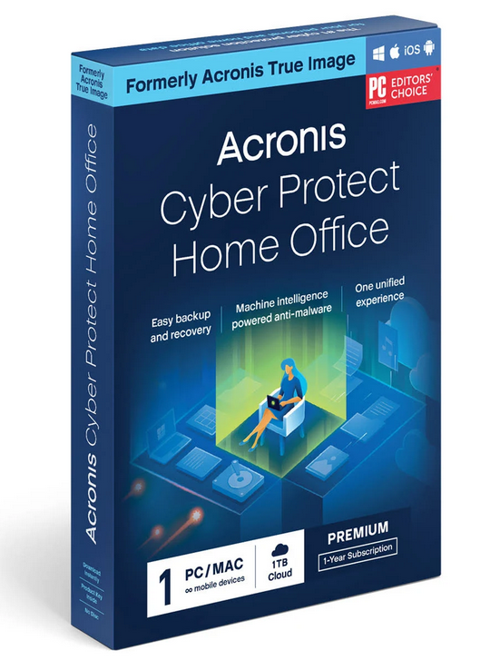 Acronis Cyber Protect Home Office Premium+ 1 TB Cloud Storage ESD