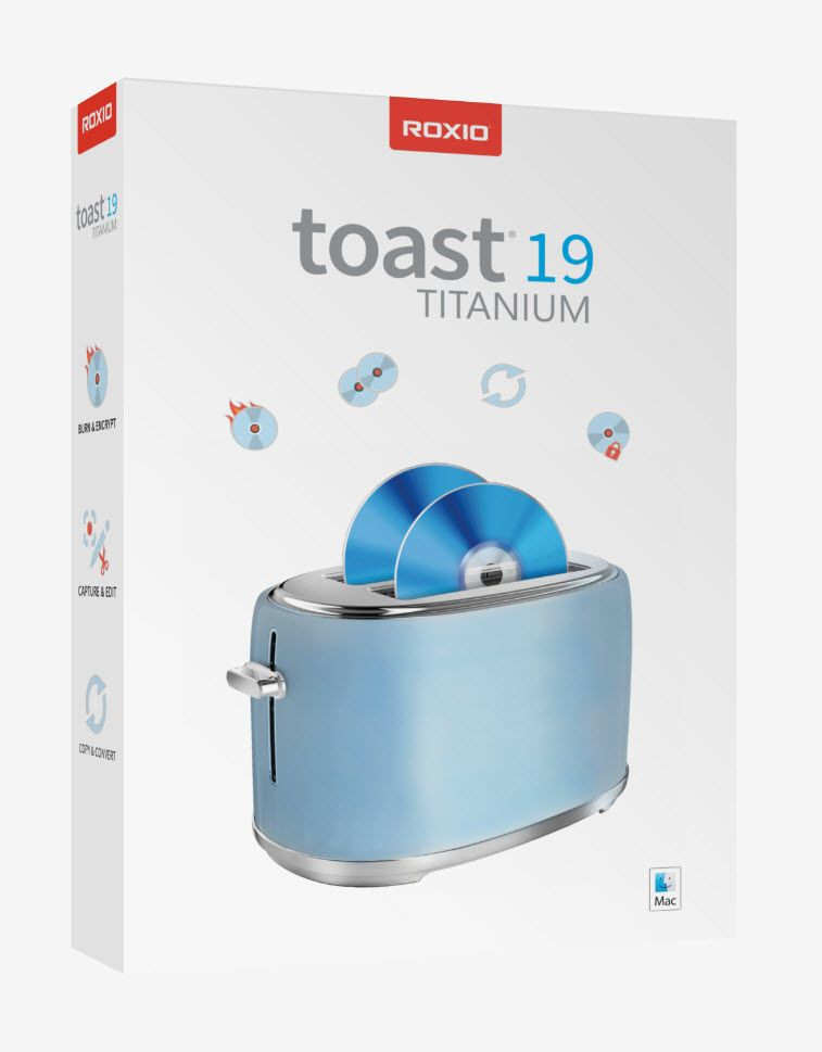 Roxio Toast 19 Titanium DE/ML MAC ESD