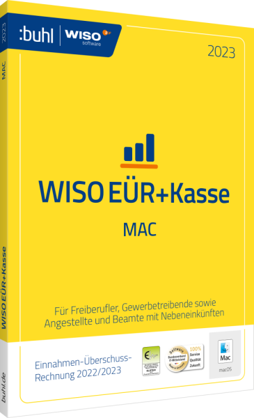 WISO EÜR & Kasse:Mac 2023 WISO EÜR & Kasse:Mac 2023