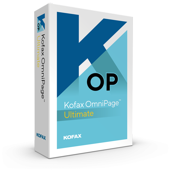 Kofax OmniPage 19.0 WIN Ultimate Vollversion