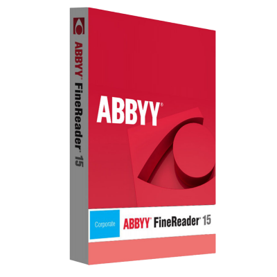 ABBYY FineReader15 Standard for Windows ESD perpetual